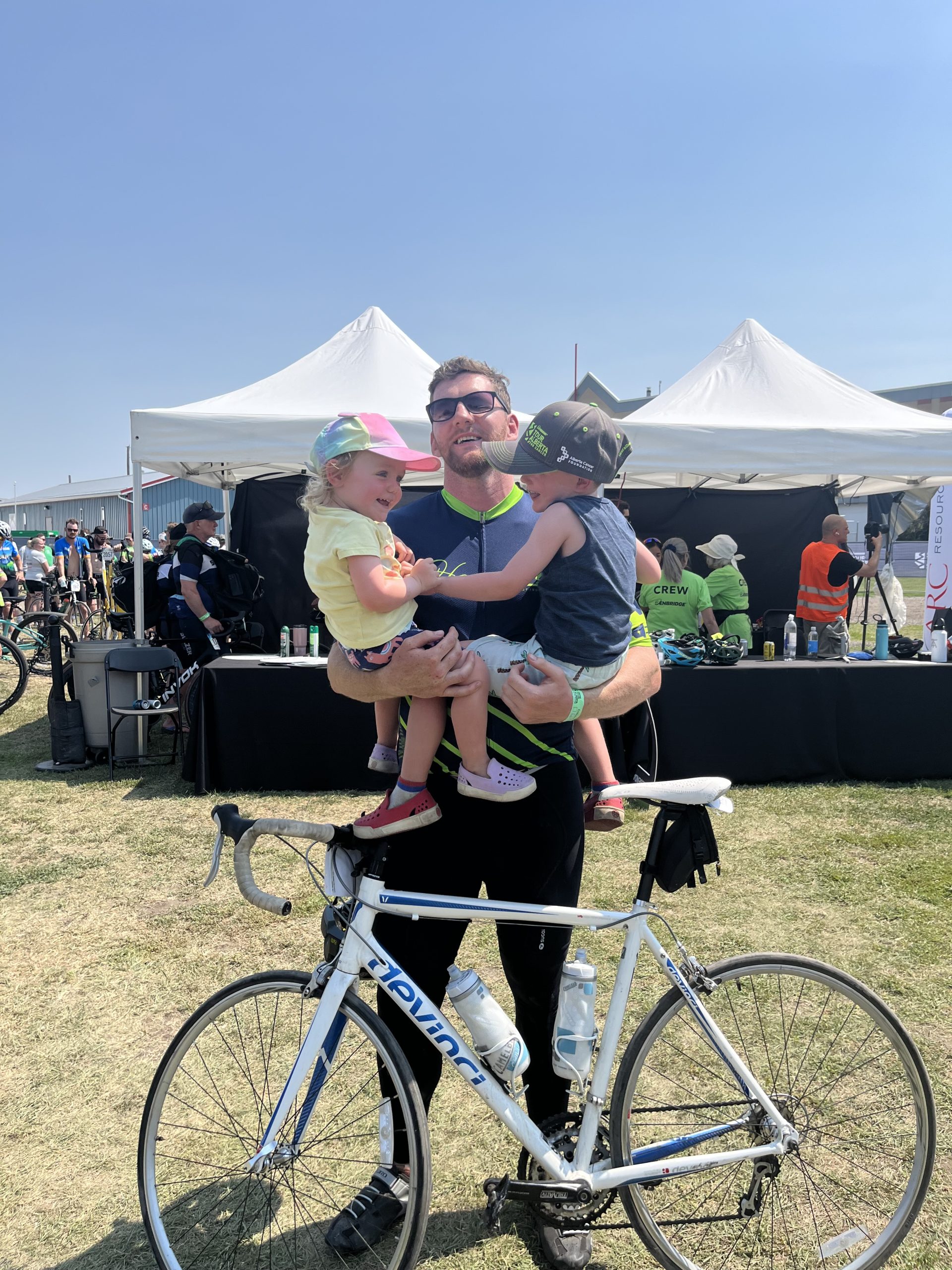 EB Horsman Kyle GIlmour Tour Alberta Ride for Cancer