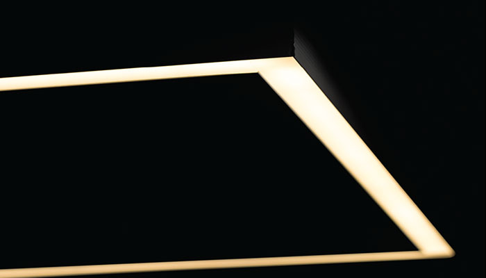 liteline edge black recessed downlight